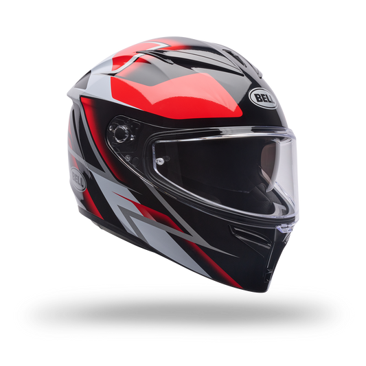 Casco Moto Calle Lithium Mips Kinetic Rojo Bell