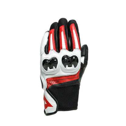 Guante Dainese Mig 3 Unisex Negro / Blanco / Rojo Lava