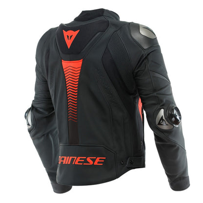 Chaqueta Dainese Super Speed 4 Negro / Rojo fluor