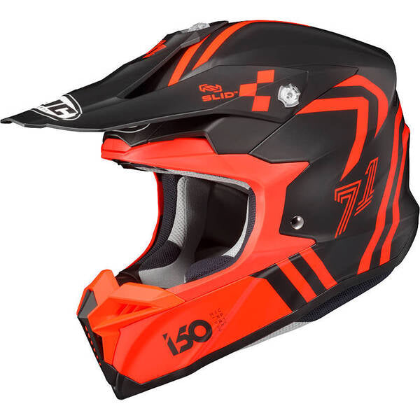 Casco MX/Enduro HJC i50 Hex MC1SF Negro/Rojo
