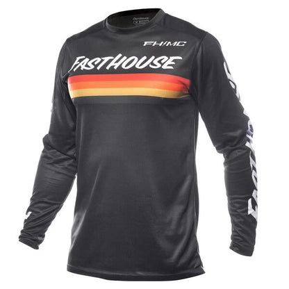 Jersey Fasthouse Carbon Force Negro