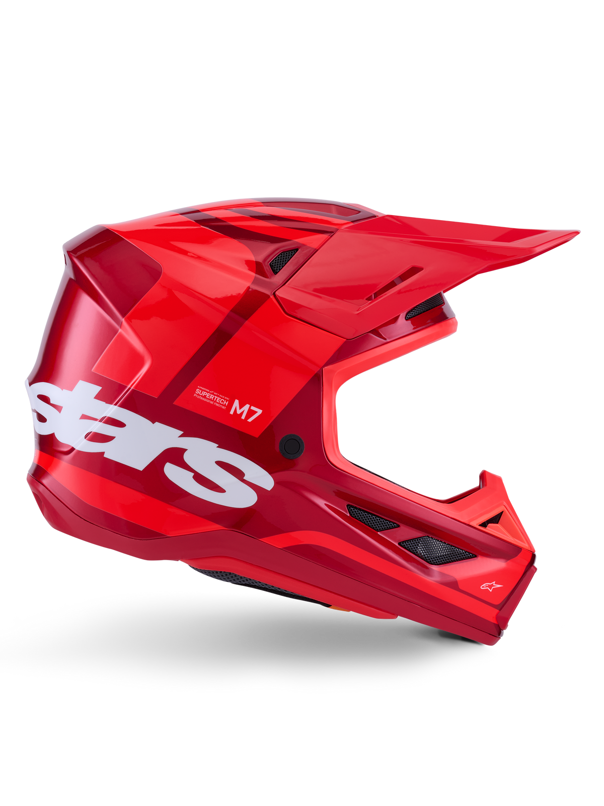 Casco Alpinestars S-M7 Core Rojo Brillante