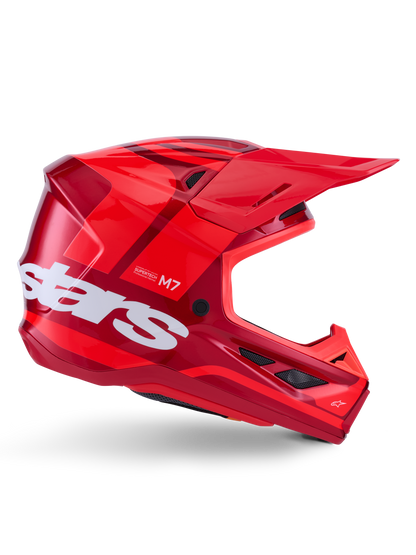 Casco Alpinestars S-M7 Core Rojo Brillante