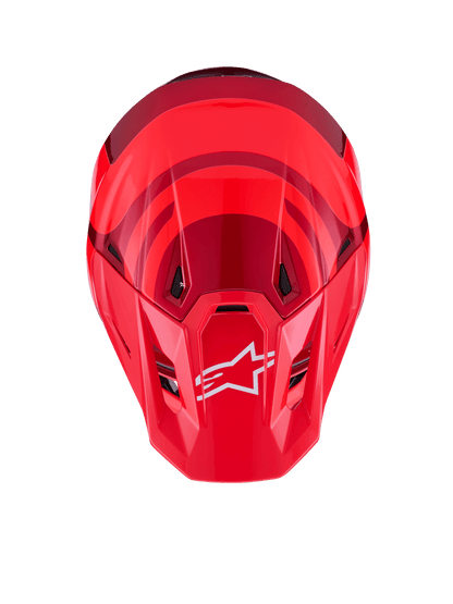 Casco Alpinestars S-M7 Core Rojo Brillante
