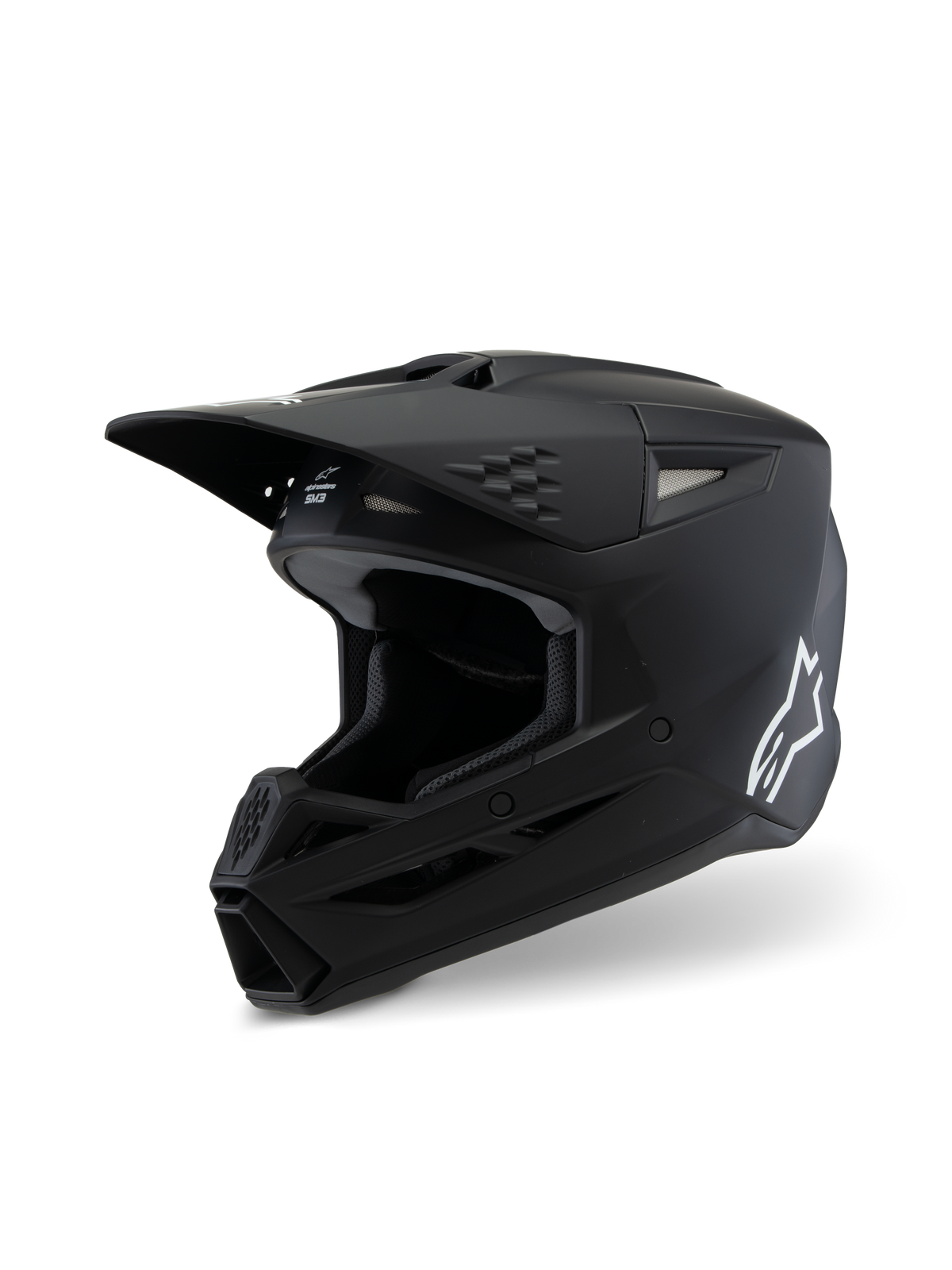 Casco Alpinestars Juvenil S-M3 Solid Negro Mate - vista 6