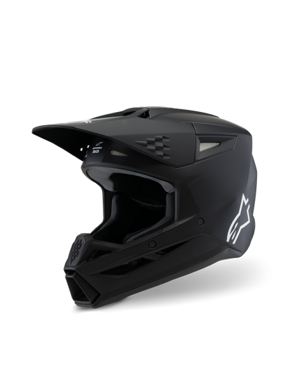 Casco Alpinestars Juvenil S-M3 Solid Negro Mate - vista 6