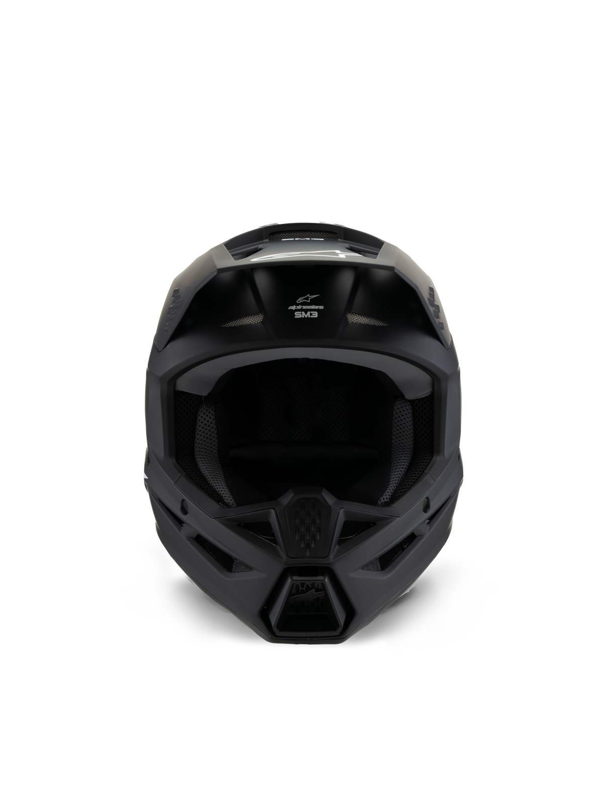 Casco Alpinestars Juvenil S-M3 Solid Negro Mate - vista 2