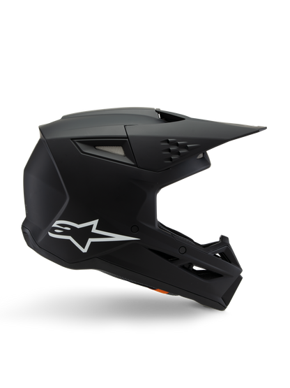 Casco Alpinestars Juvenil S-M3 Solid Negro Mate