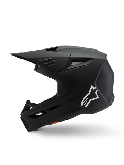 Casco Alpinestars Juvenil S-M3 Solid Negro Mate - vista 5