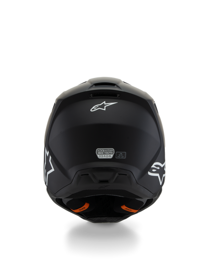 Casco Alpinestars Juvenil S-M3 Solid Negro Mate - vista 4