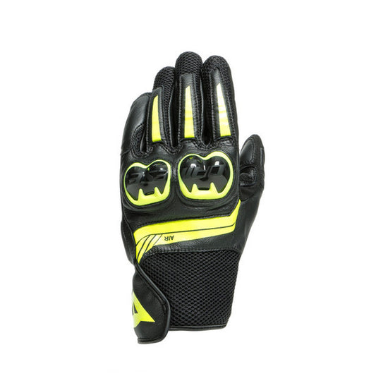 Guante Dainese Mig 3 Unisex Negro / Amarillo Fluor