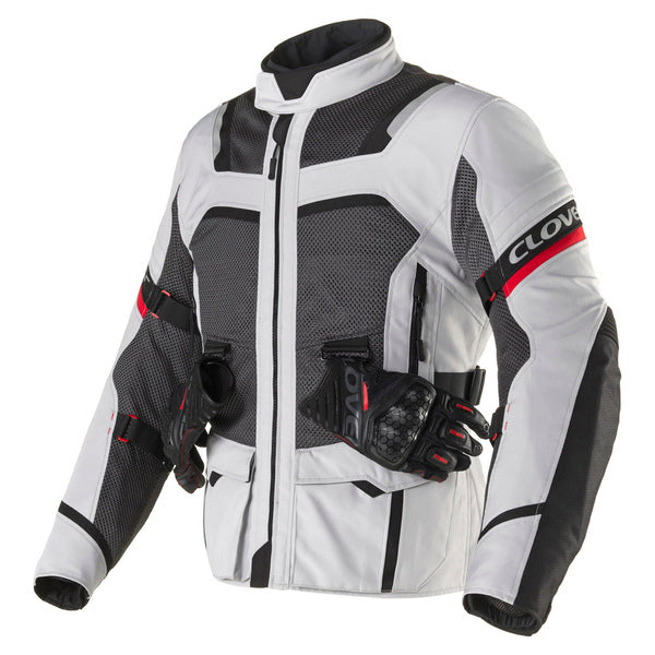 Chaqueta Clover Ventouring-4 WP Negro / Gris