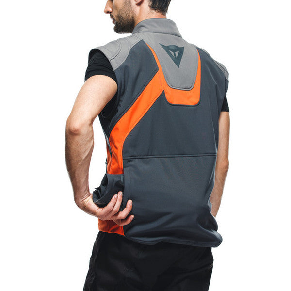 Chaqueta Dainese Ranch Tex Azul Oscuro / Celeste / Rojo