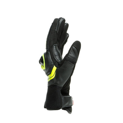Guante Dainese Mig 3 Unisex Negro / Blanco / Rojo Lava