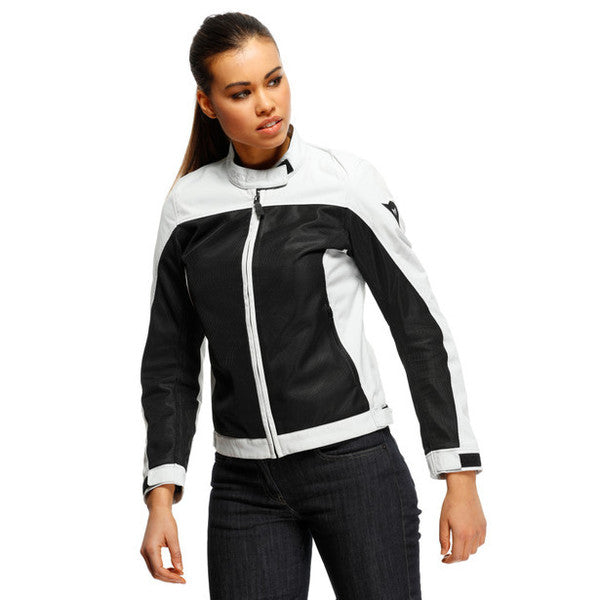 Chaqueta Dainese Sevilla Air Lady Tex Negro / Gris Glaciar