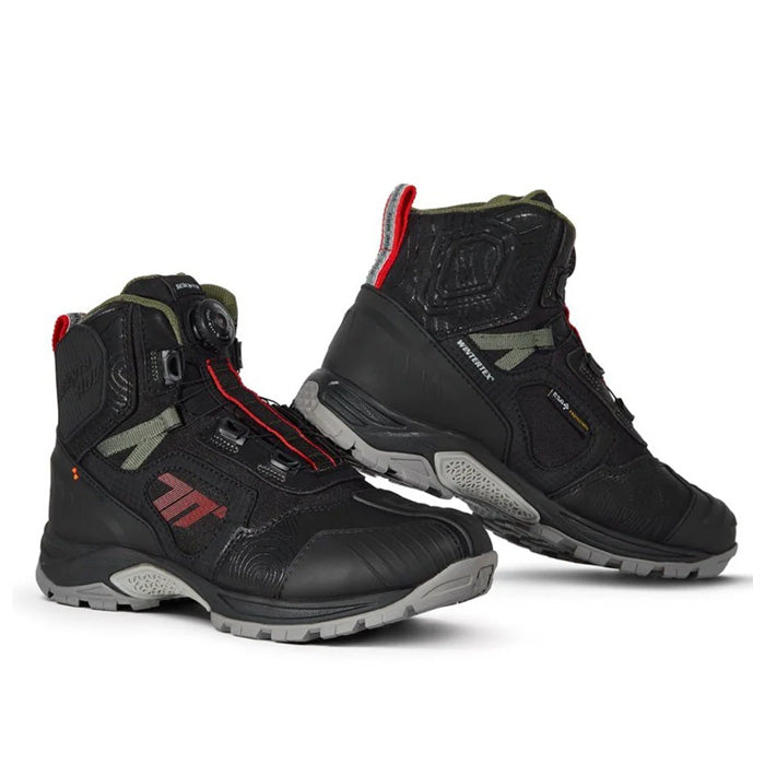 Botas Seventy Stelvio Baja Negro/Roja