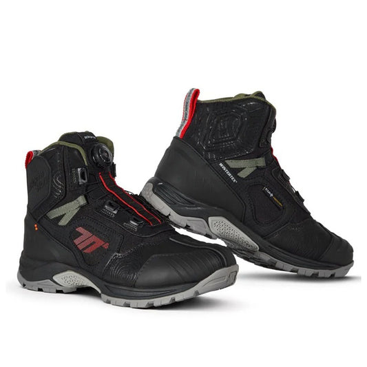 Botas Seventy Stelvio Baja Negro/Roja