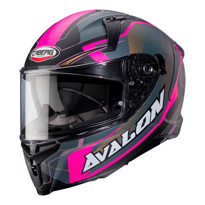 Caberg Avalon X Optic Matt Black/Grey/Fucsia