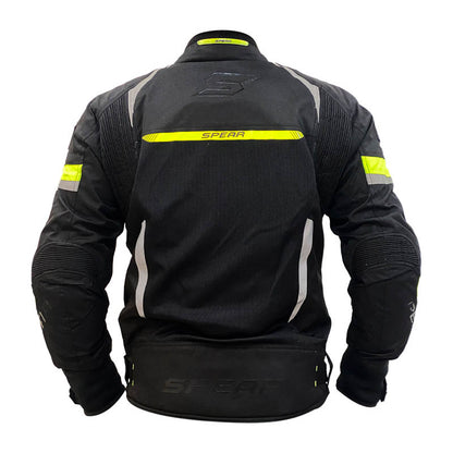Chaqueta Spear MIF Rider Negro Amarillo