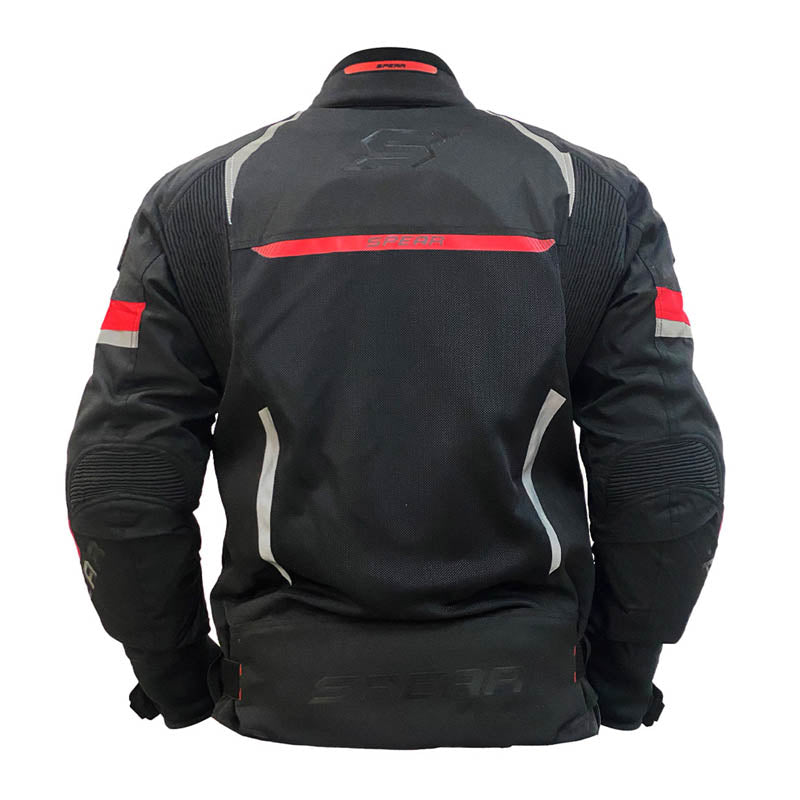 Chaqueta Spear MIF Rider Negro Rojo
