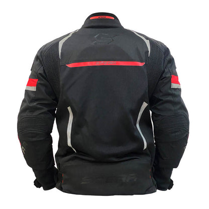 Chaqueta Spear MIF Rider Negro Rojo