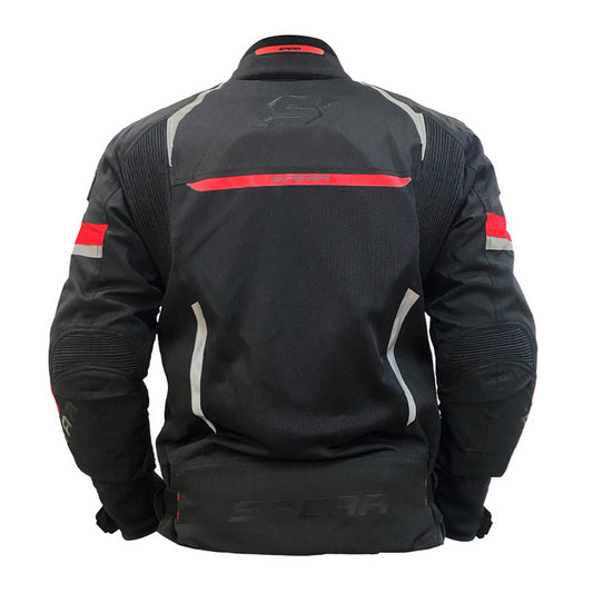 Chaqueta Spear MIF Rider Negro Rojo