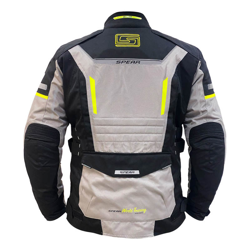 Chaqueta Spear World Turing Negro Gris