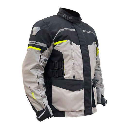 Chaqueta Spear World Turing Negro Gris