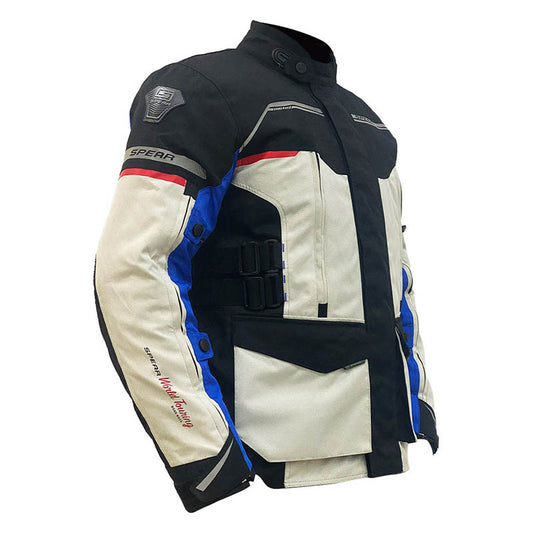 Chaqueta Spear World Turing Negro Azul
