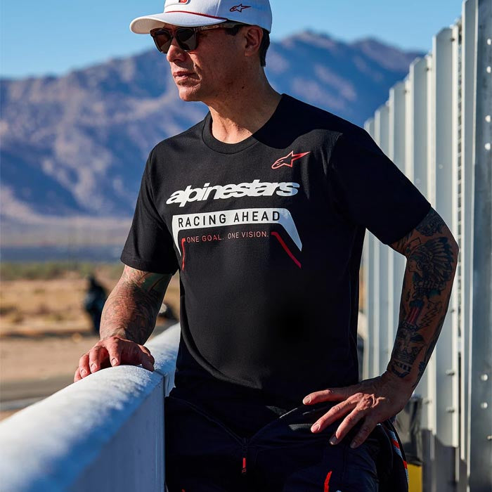 Polera Alpinestars Q3 SS CSF Negro