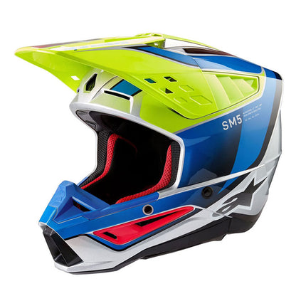 Casco ALPINESTARS S-M5 Sail Yellow Fluo