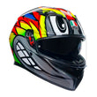Casco AGV K3 Birdy 2.0 Grey / Yellow / Red