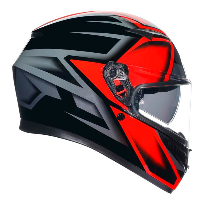 Casco AGV K3 E2206 Compound Black / Red