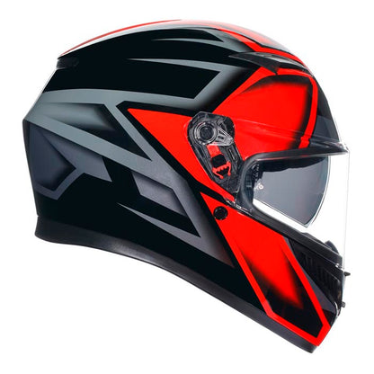 Casco AGV K3 E2206 Compound Black / Red