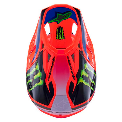 Casco Alpinestars S-M10 Deegan Orange Fluo 2025