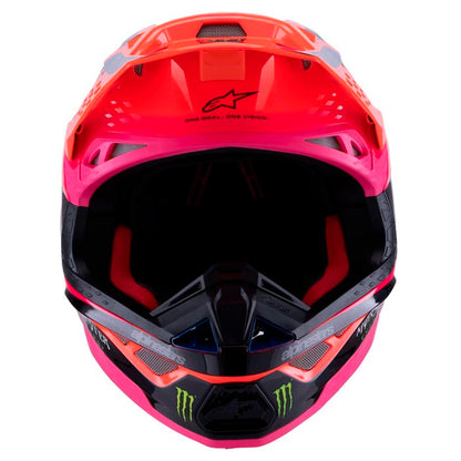 Casco Alpinestars S-M10 Deegan Orange Fluo 2025