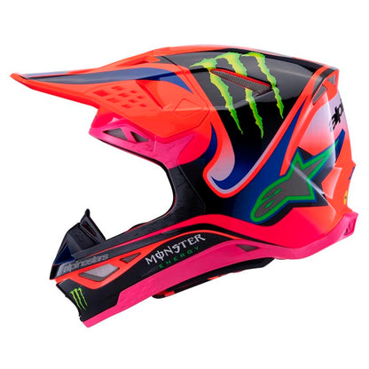 Casco Alpinestars S-M10 Deegan Orange Fluo 2025