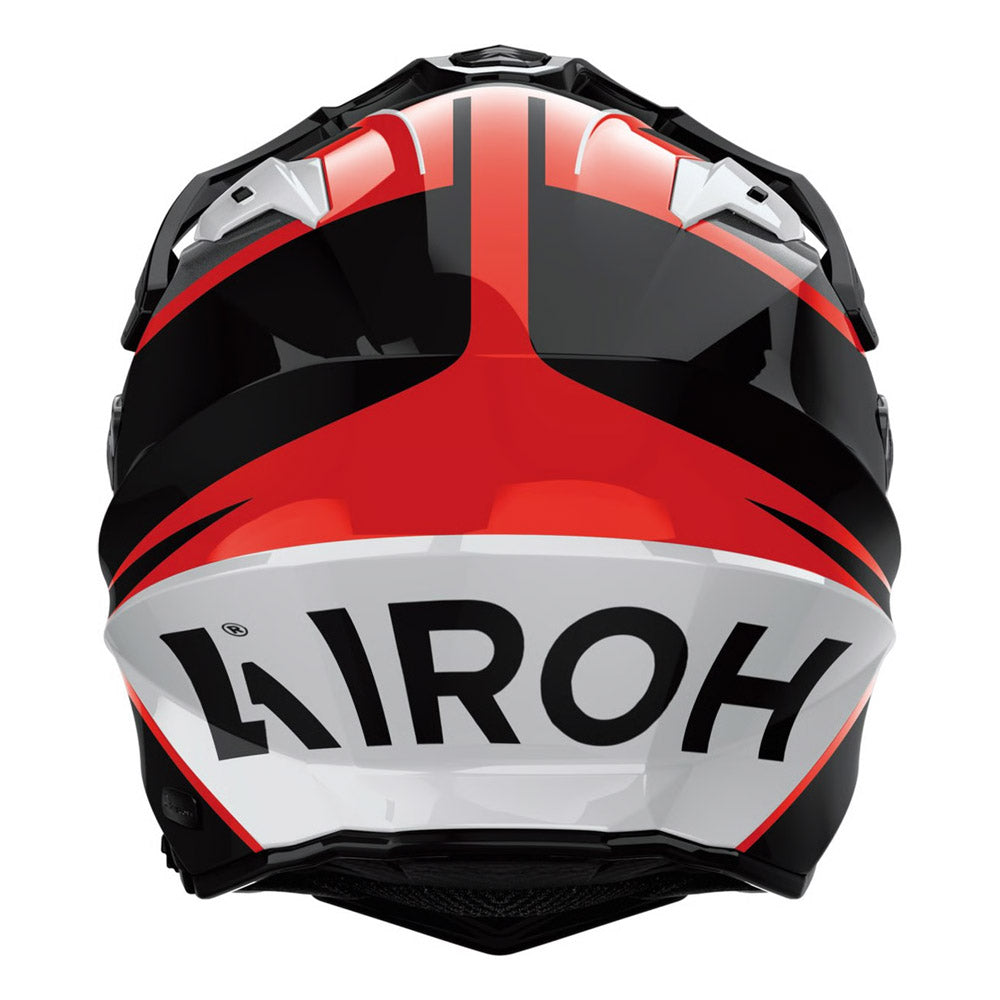 Casco Airoh Commander 2 Skip Rojo Brillo