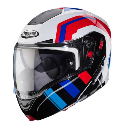 Casco Caberg Horus X Road WHITE/BLACK/RED/BLUE