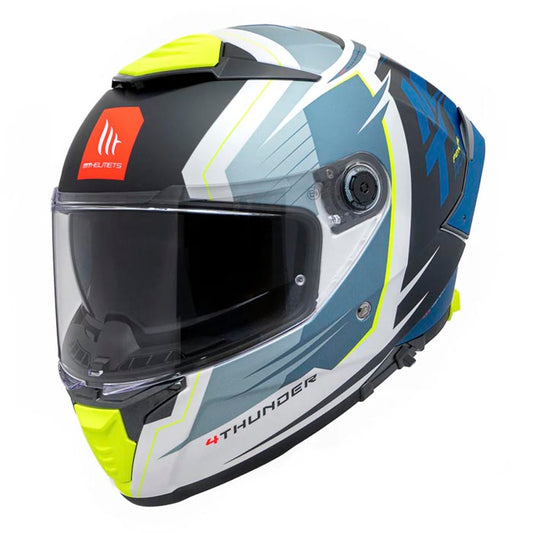 Casco MT Helmets Thunder 4 SV Pental A7 Azul Mate