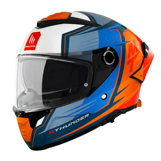 Casco MT Helmets Thunder 4 SV Pental B4 Naranja