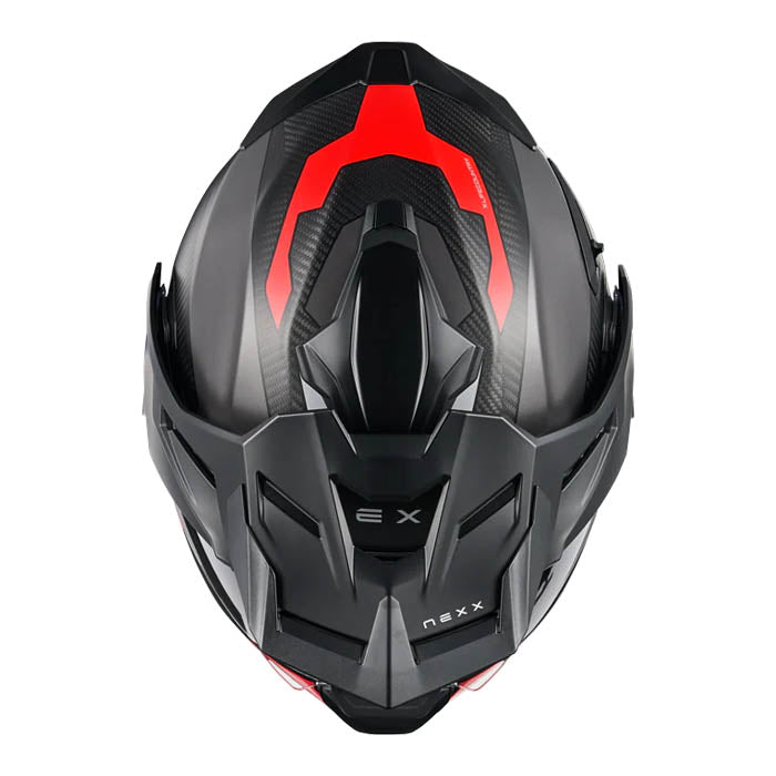 Casco Nexx X.LIFECOUNTRY TERRA GREY.RED