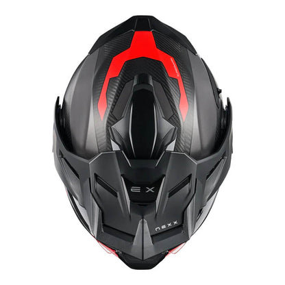 Casco Nexx X.LIFECOUNTRY TERRA GREY.RED