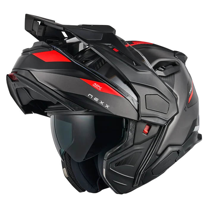 Casco Nexx X.LIFECOUNTRY TERRA GREY.RED