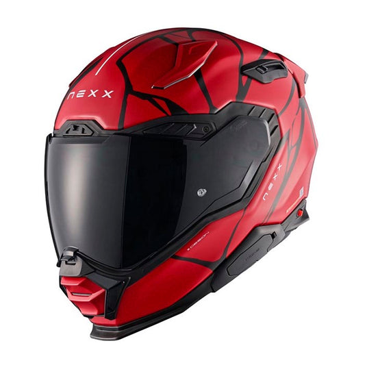Casco Nexx x.wst3 b-side Red Black