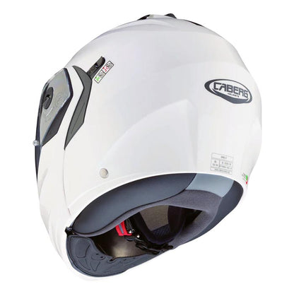 Casco Caberg Duke X White Metal