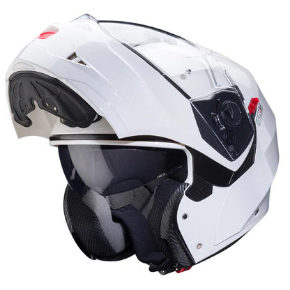 Casco Caberg Duke X White Metal