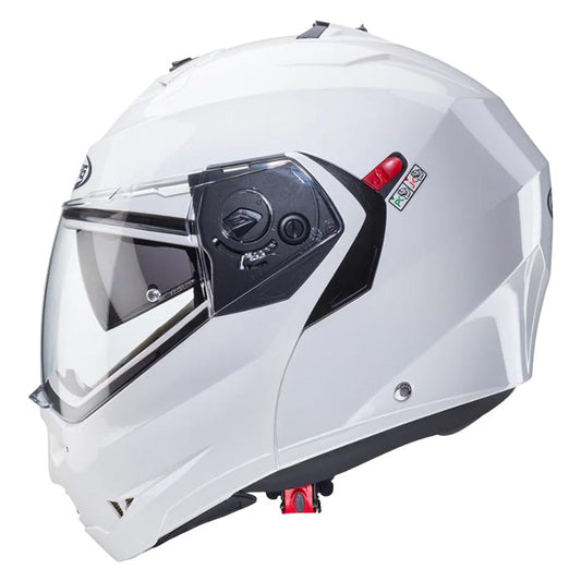 Casco Caberg Duke X White Metal