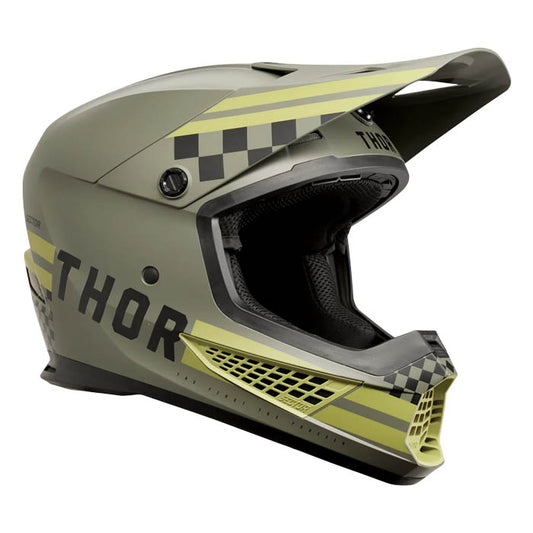 Casco Thor Sector 2 Combat Verde Militar/ Negro
