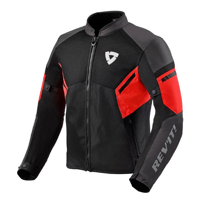 Chaqueta REVIT GT-R Air 3 Black / Neon Red